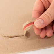 Solid cardboard mailing envelopes|cross-filling 353x250x-50 mm (DIN A4+)