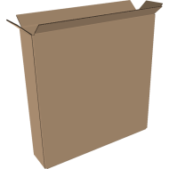 2-wall folding cartons 600x100x550 mm