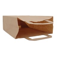 Paper carrier bags 180x80x220 mm|brown