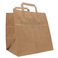 Paper carrier bags 260x170x250 mm|brown