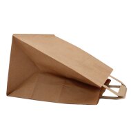 Paper carrier bags 260x170x250 mm|brown