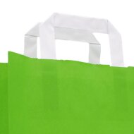 Paper carrier bags 180x80x220 mm|green