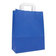 Paper carrier bags 220x100x280 mm|blue