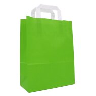 Paper carrier bags 220x100x280 mm|green