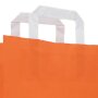 Paper carrier bags 220x100x280 mm|orange