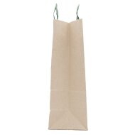 Paper carrier bags|grass paper|320x120x400 mm|brown