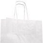 Paper carrier bags 320x120x410 mm|white|ribbed