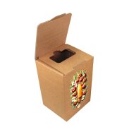 Kartons Bag-in-Box 3 Liter - Druckmotiv Apfel