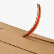 Courier shipping with self-adhesive seal 244x344x4 mm