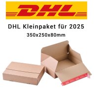 DHL Kleinpakete Automatikbodenkartons mit SK-Streifen...