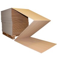 Endloswellpappen 1-wellig 100x100 mm (H x B) | 1000 mm...