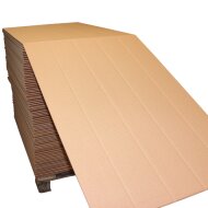 Endloswellpappen 1-wellig 100x100 mm (H x B) | 1000 mm Breite